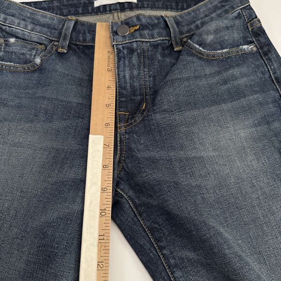 Fidelity Denim 31 x 33 Coco Wide Leg Raw Hem Anthropologie Womens Jeans NWT - Picture 4 of 7